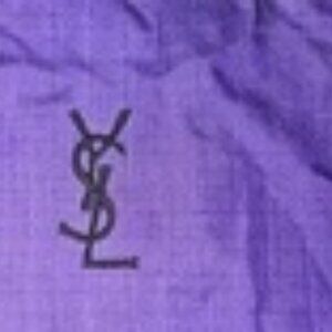Vintage YSL Purple Scarf